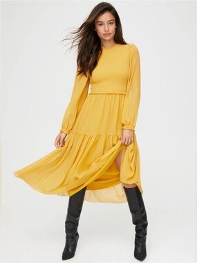 Aritzia Wilfred Rosalyn Dress